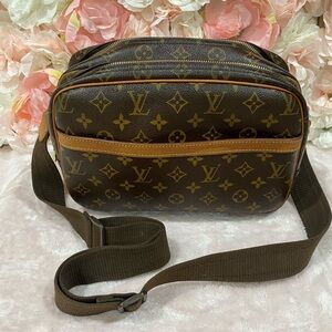 Louis Vuitton Brown Monogram Reporter PM